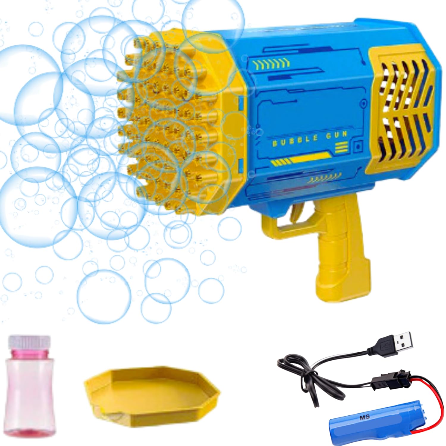 See full amazon price history chart for KIDZYMON® Bubble Maker, 64 Hole Bubble Gun for Kids, Bubble Machine for Kids, 64 Hole Bubble Maker, Pack of 1, Assorted Colour (64 Hole) KIDZYMON® Bubble Maker, 64 Hole Bubble Gun for Kids, Bubble Machine for Kids, 64 Hole Bubble Maker, Pack of 1, Assorted Colour (64 Hole) (B0CDQHMB45) Amazon Price History, Amazon Price Tracker