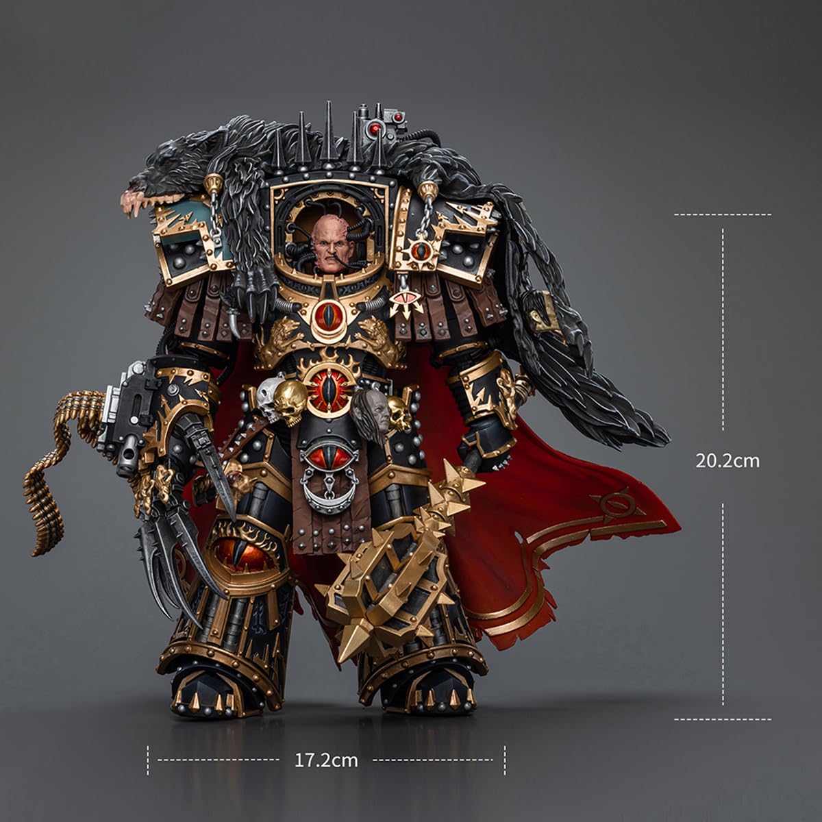 JOYTOY ウォーハンマー40K WARMASTER HORUS フィギュア Amazon.com: JOYTOY Warmaster Horus Warhammer 40K 1/18 Action