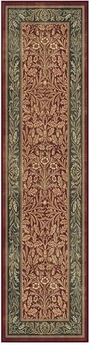 Miniatura 10 de RUGGABLE x Morris & Co - Alfombra bohemia lavable perfecta para entrada, pasillo, cocina, antideslizante, apta para niños, resistente a las manchas