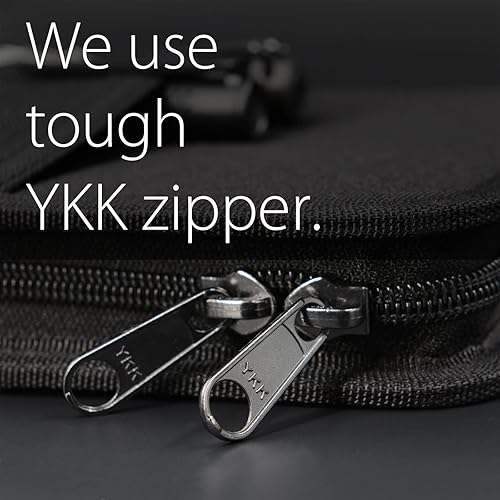 Miniatura 5 de diodrio Funda A5 con cremallera YKK para cuaderno con cremallera YKK para Moleskine Cahier A5 LEUCHTTURM Planners Sketchbook, bucle para bolígrafo,