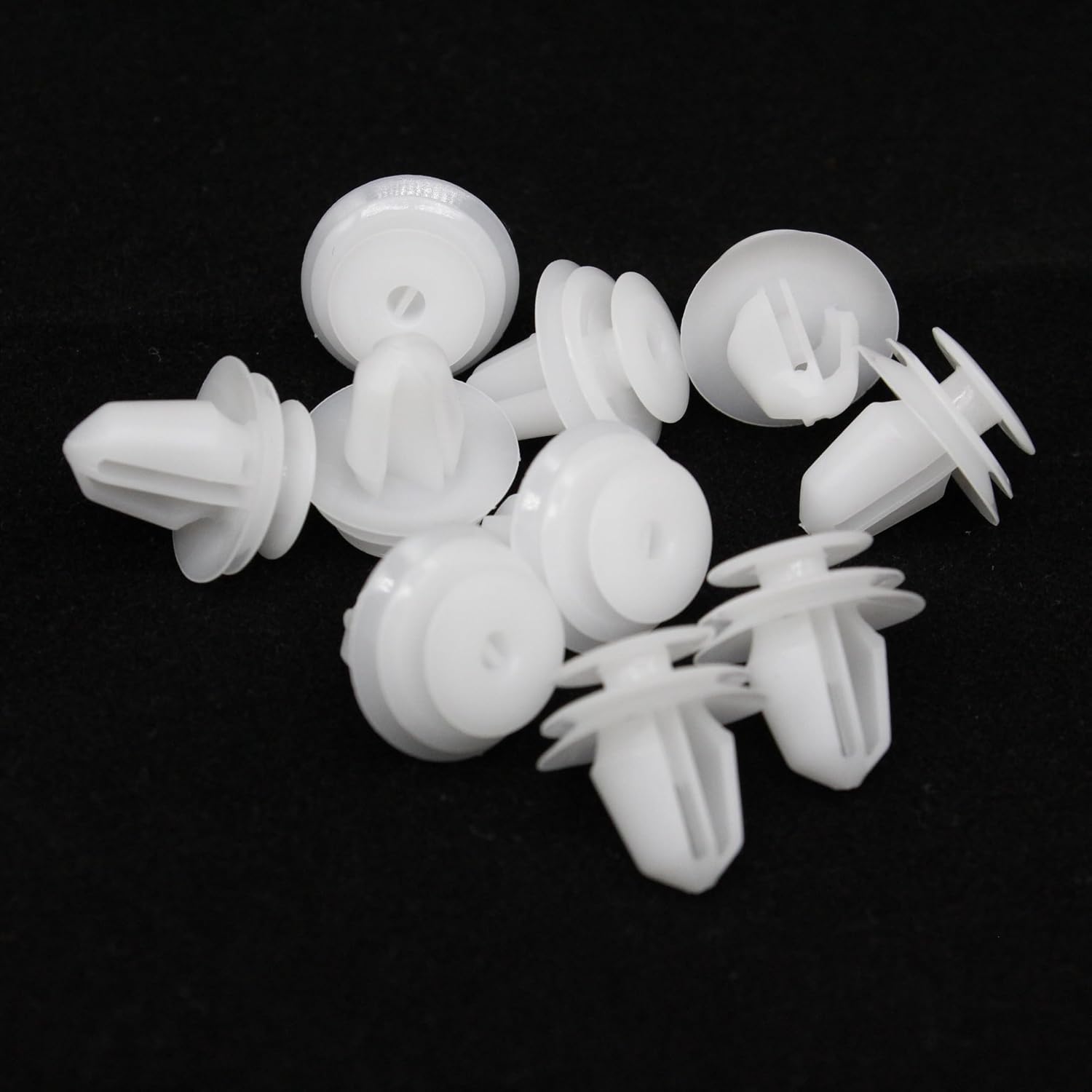 Wheel Fender Flare Molding Retainer Clip Qty 20 White Nylon for GM 11546850