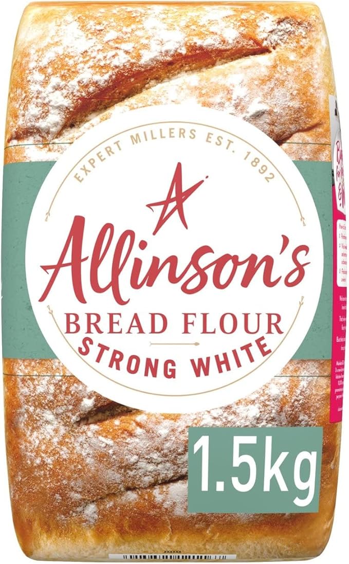 Allinson Strong White Bread Flour, 1.5kg (Pack of 1) Amazon.co.uk
