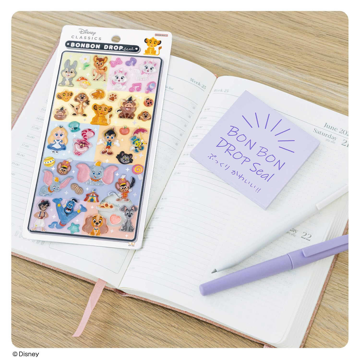 Amazon | サンスター文具 ディズニー シール ボンボンドロップシール