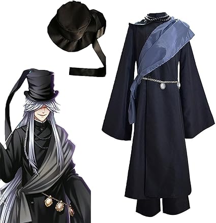骸骨☆ドクロ☆模型☆インテリア☆黒執事☆葬儀屋コスプレ 黒執事 葬儀屋 . . . . #コスプレ #ホココス #黒執事 #葬儀屋