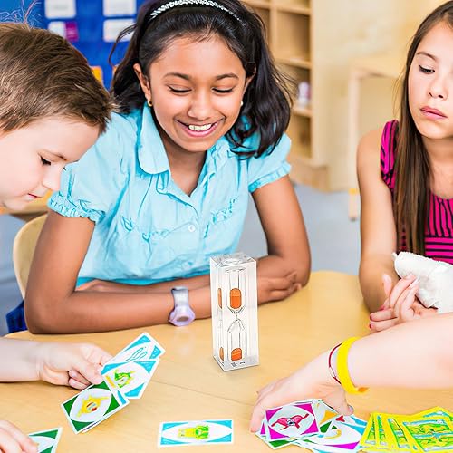 Miniatura 3 de Reloj de arena con temporizador de arena de cristal de 3 minutos, temporizador de cepillo de dientes, reloj de arena, reloj de arena, adorno de