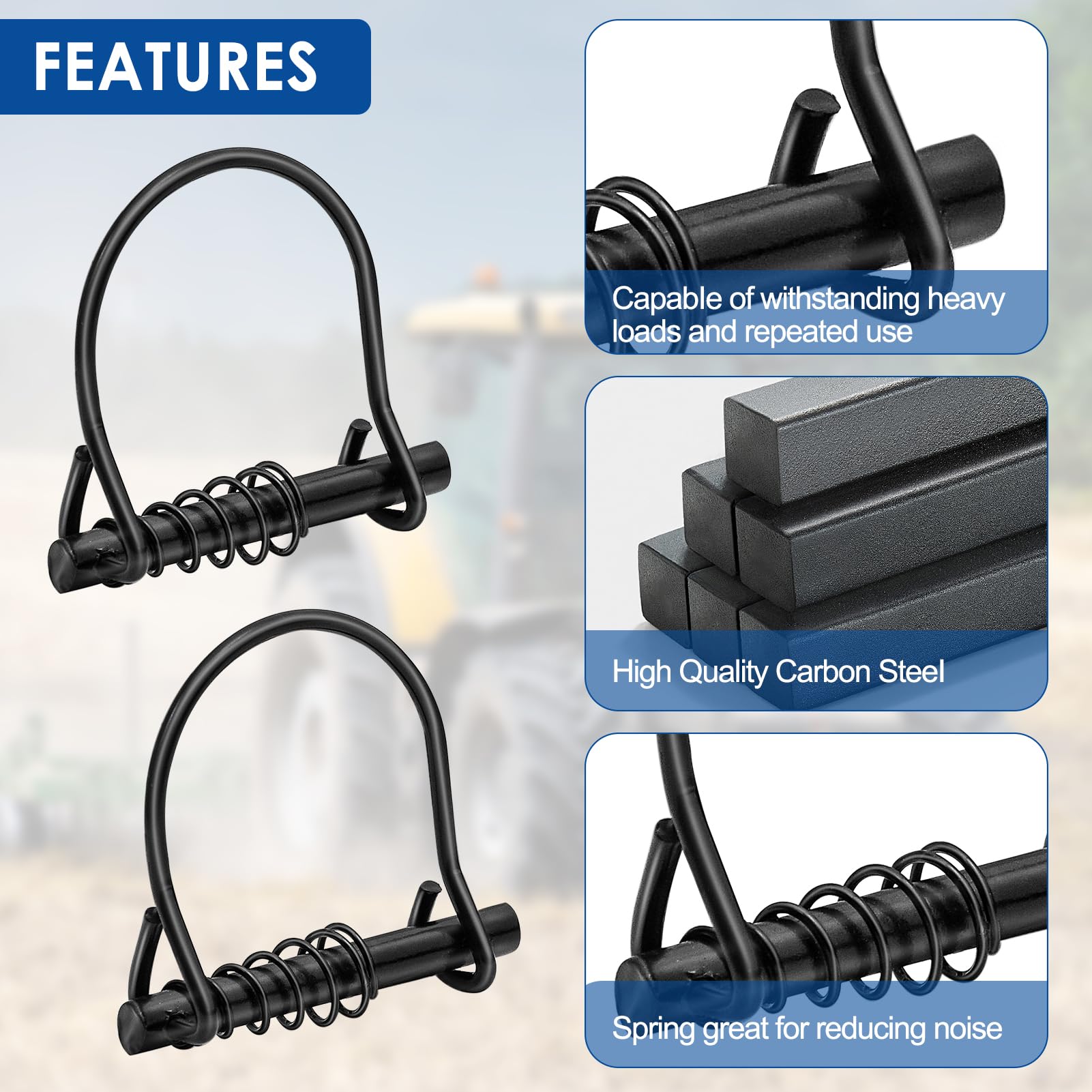 Silent Shaft Locking Pins - Hunting Accessories -7