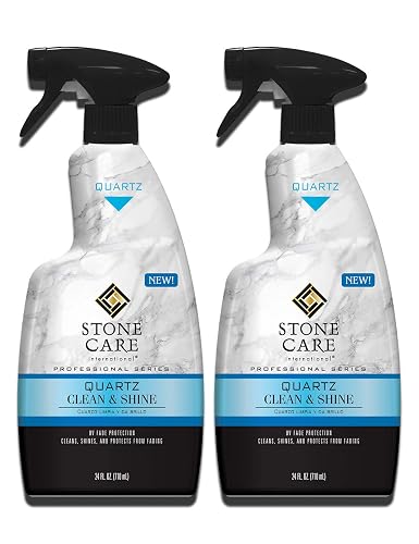 Stone Care International Quartz Cleaner and Polish 24 Ounce 2 Pack