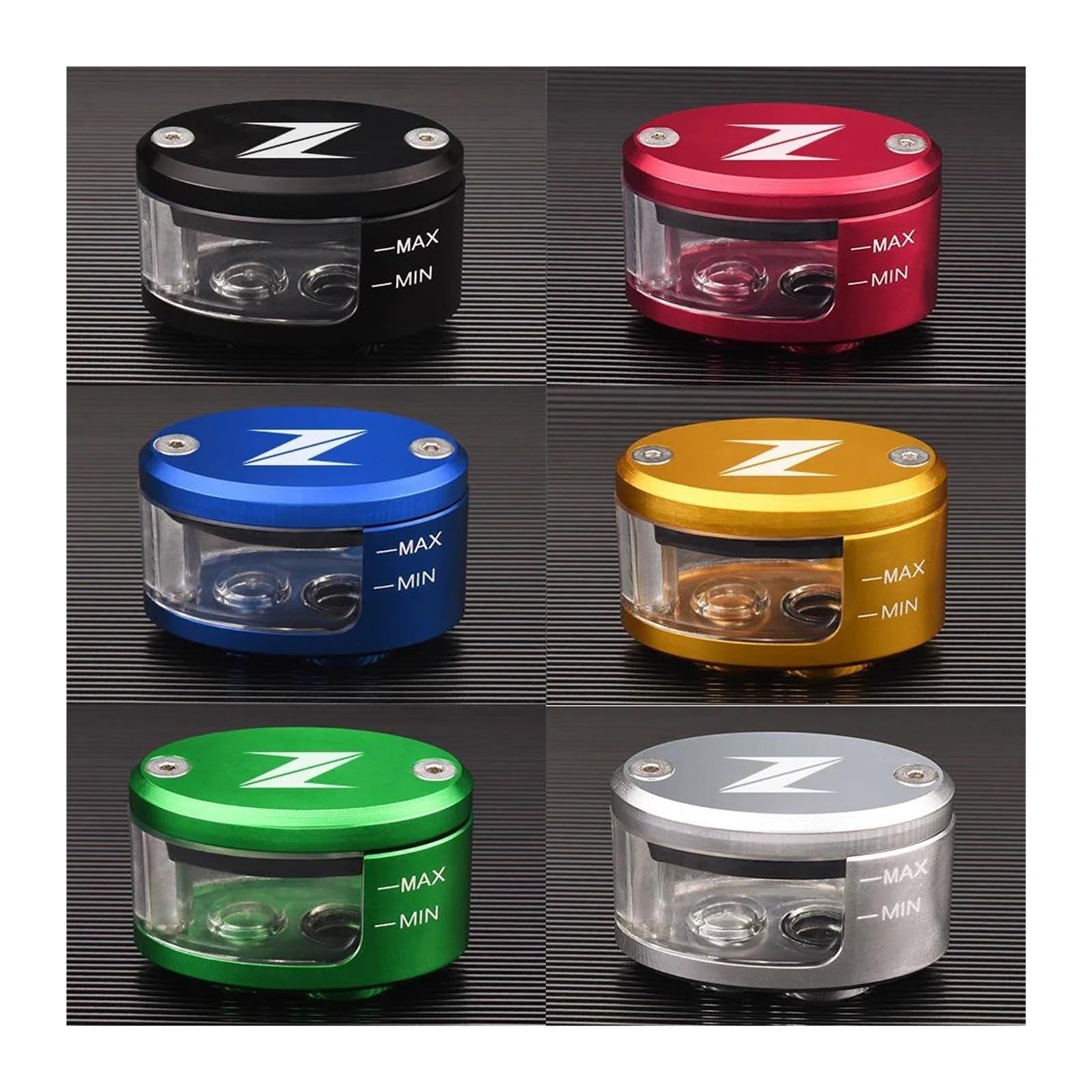 Vaschetta Olio Freni Coppa Olio PER KA&WASAKI Z Z750 Z300 Z650 750 Coppa Del Serbatoio Dell'olio Del Cilindro Del Serbatoio Della Frizione Del Freno Del Motociclo Del Motociclo Con Accessori Della Sta
