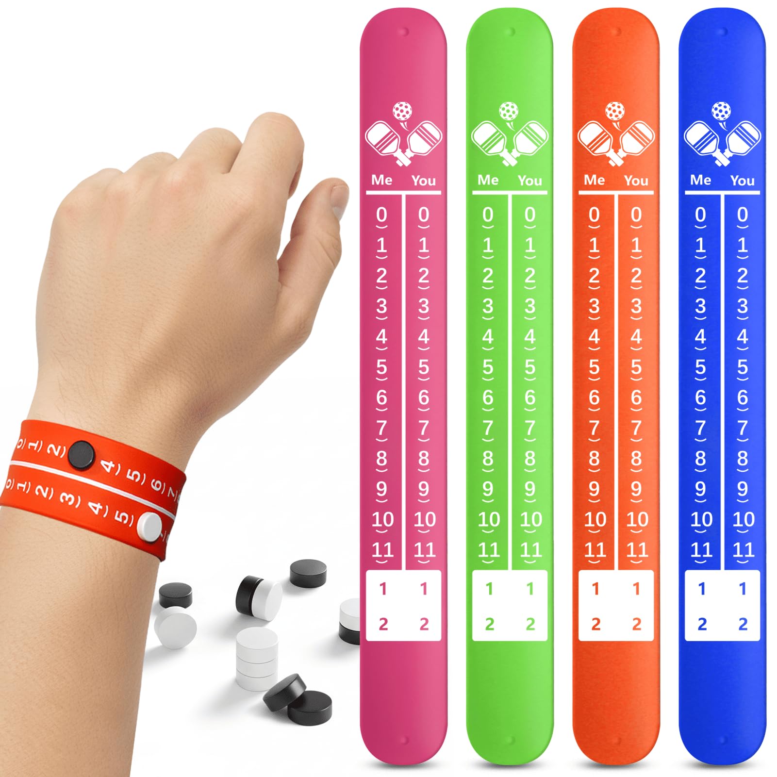 Amazon | ピックルボールスコアキーパー、ポータブルピックルボール