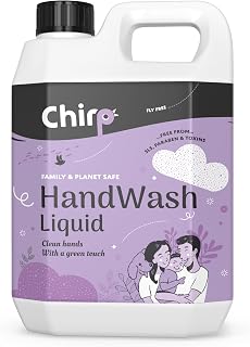 Chirp – Natural & Organic Hand Wash Liquid (2.5 lits) Herbal, SLS free, Paraben free (2.5 lit)