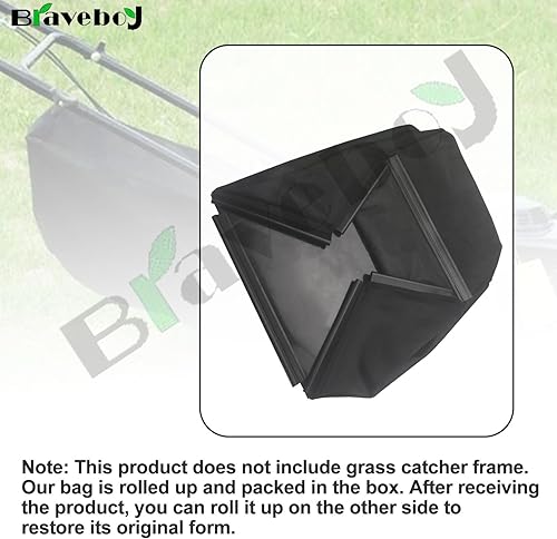 Miniatura 3 de Braveboy 81320-VK6-000 Bolsa de repuesto para cortacésped compatible con HD HRC216, reemplaza 81320-VK6-000 para HRC216HDA, HRC216PDA, HRC216HXA