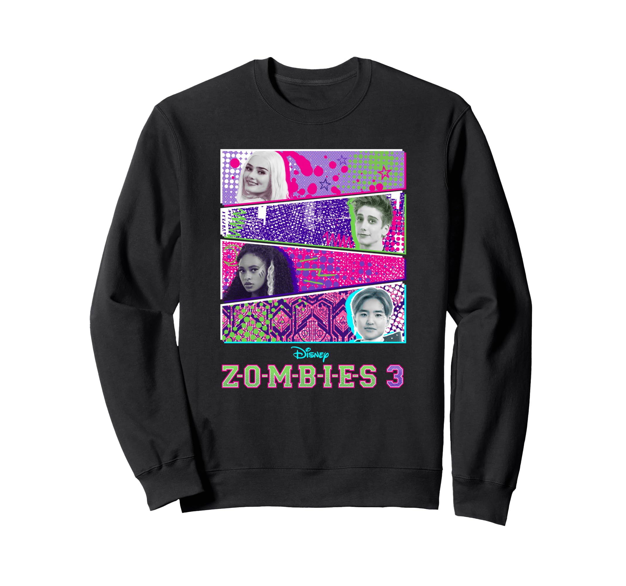 Sweat Zombies 3 Disney : fini les pulls ternes avec le style Panel Group Shot - 2