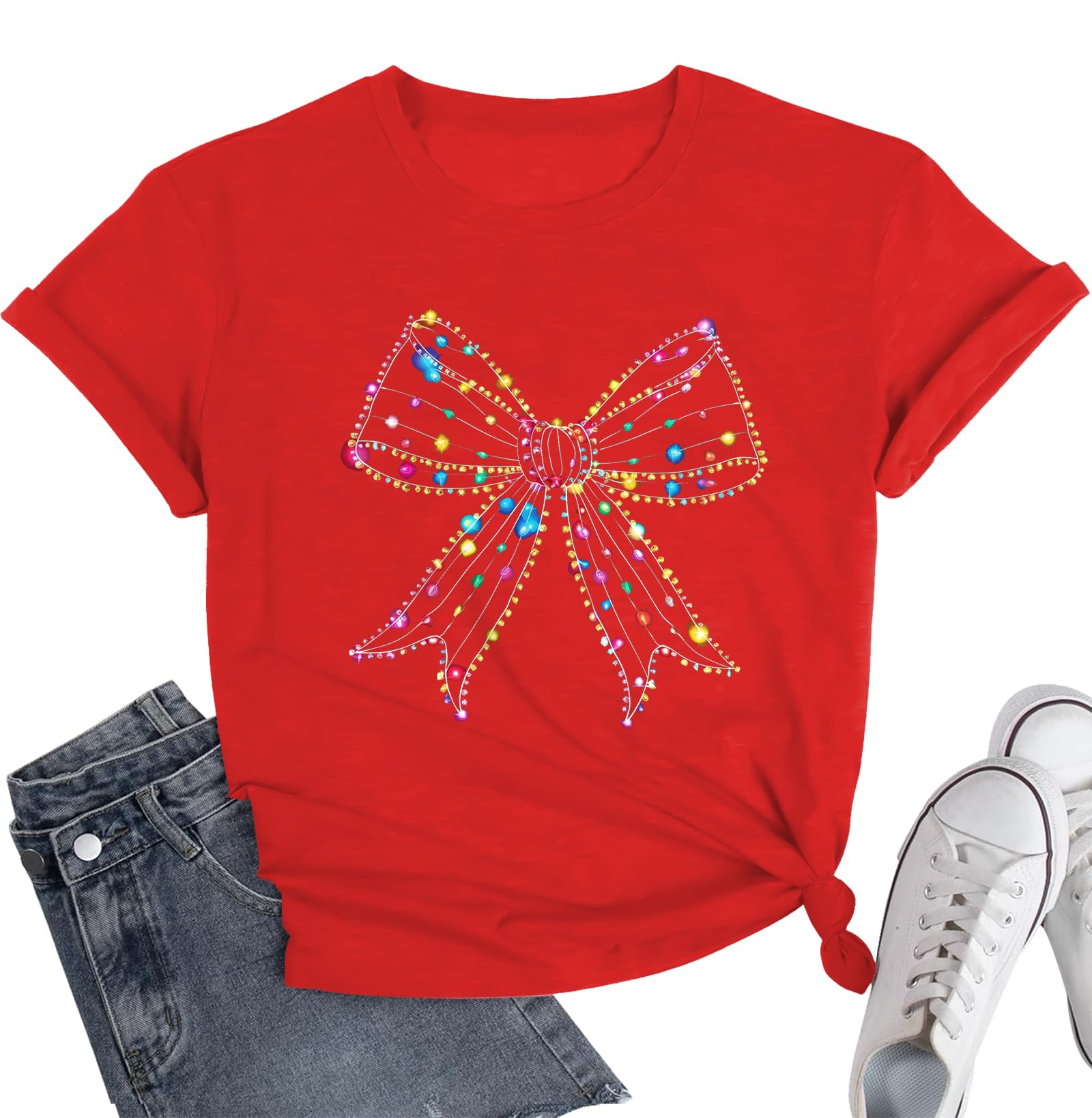 Cat Shirts for Women Butterfly Graphic Tops Dandelion T Shirt Womens Vacation T-Shirt Nature Lover Tee