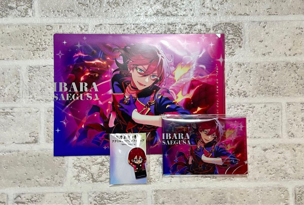 あんさんぶるスターズ 七種茨 ペンライトチューブ3種類5本セット 七種茨 LIGHT セット あんさんぶるスターズ 七種茨 ペンライトチューブ