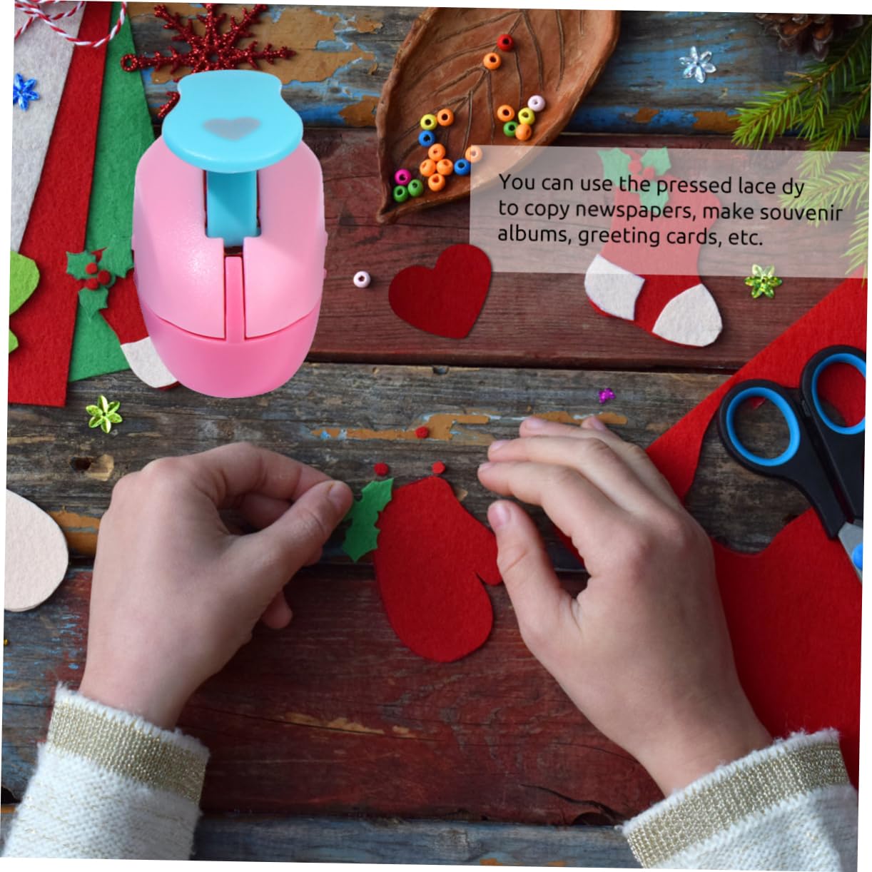 Macchina Perforatrice A Forma Di Cuore Strumento Per Perforare Carta Artigianale Per Scrapbooking 9 Mm-50 Mm Progetti
