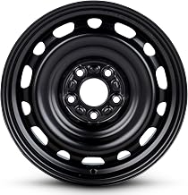 For 06-15 Mazda MX-5 Miata 16 Inch Painted Black Steel Rim - OE Direct Replacement - Road Ready Car Wheel