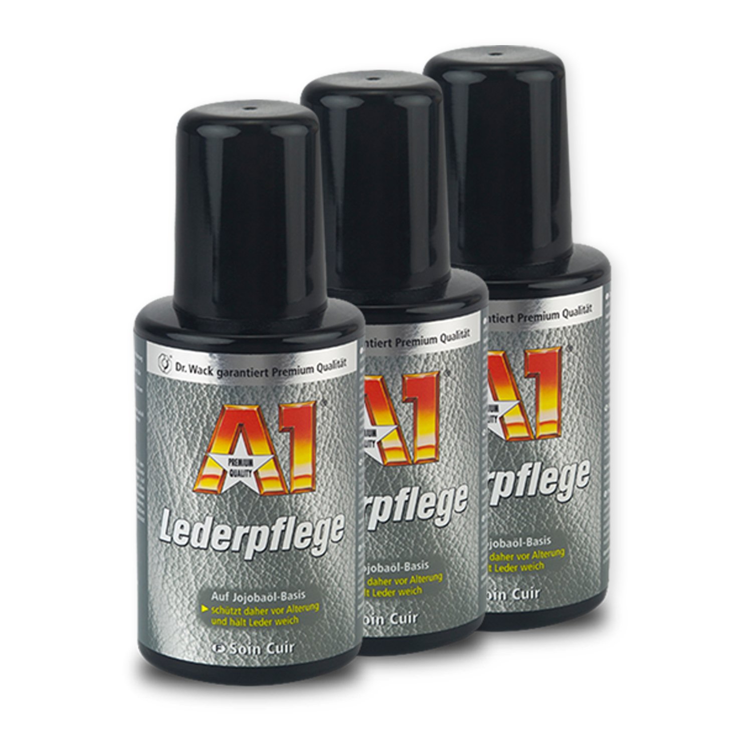 Dr. Wack 3X A1 Lederpflege Glattleder Lederaufbereitung Lederreinigung 250Ml