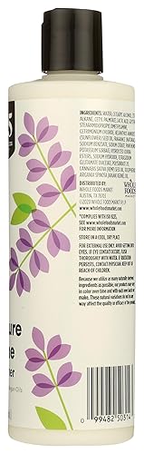 Miniatura 5 de 365 by Whole Foods Market, Acondicionador Moisture & Shine con semillas de cáñamo y aceite de argán, aroma a lavanda, 16 onzas líquidas