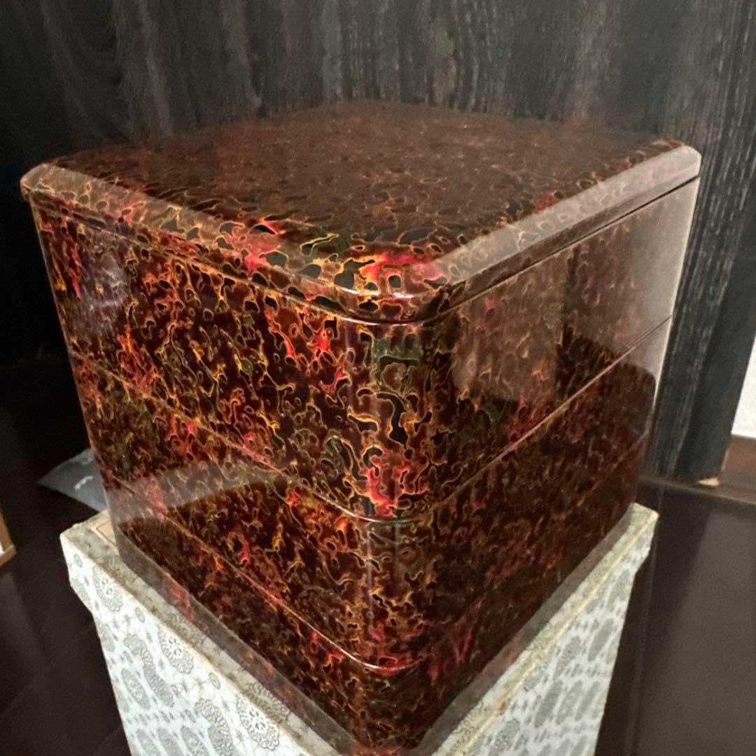 津軽塗 漆器 重箱 3層 黒と赤 2025年最新】Yahoo!オークション 津軽塗 漆器 重箱 3層 黒と赤 2025年最新】Yahoo!オークション