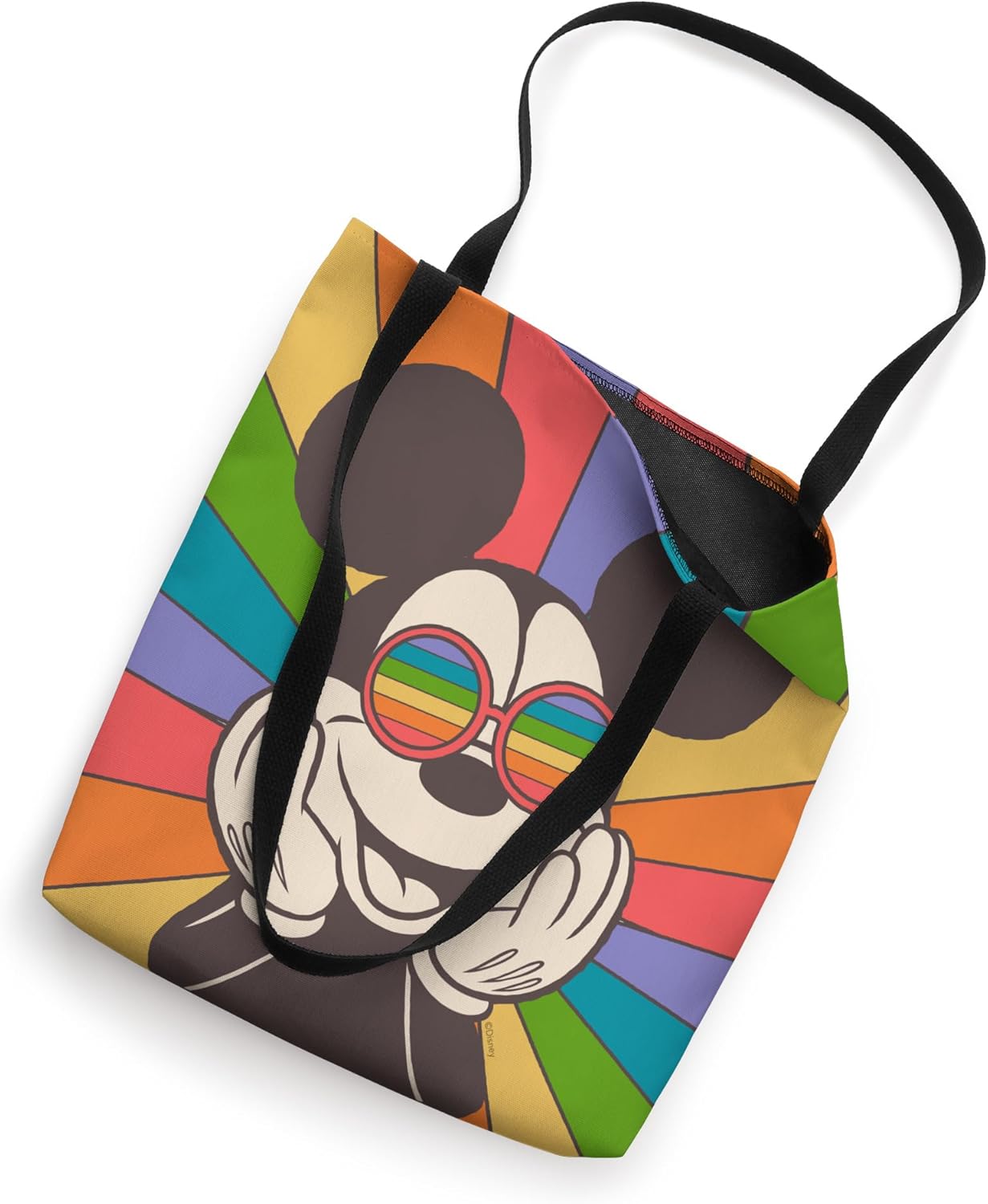 Disney Mickey Mouse Sun Burst Retro Tote Bag