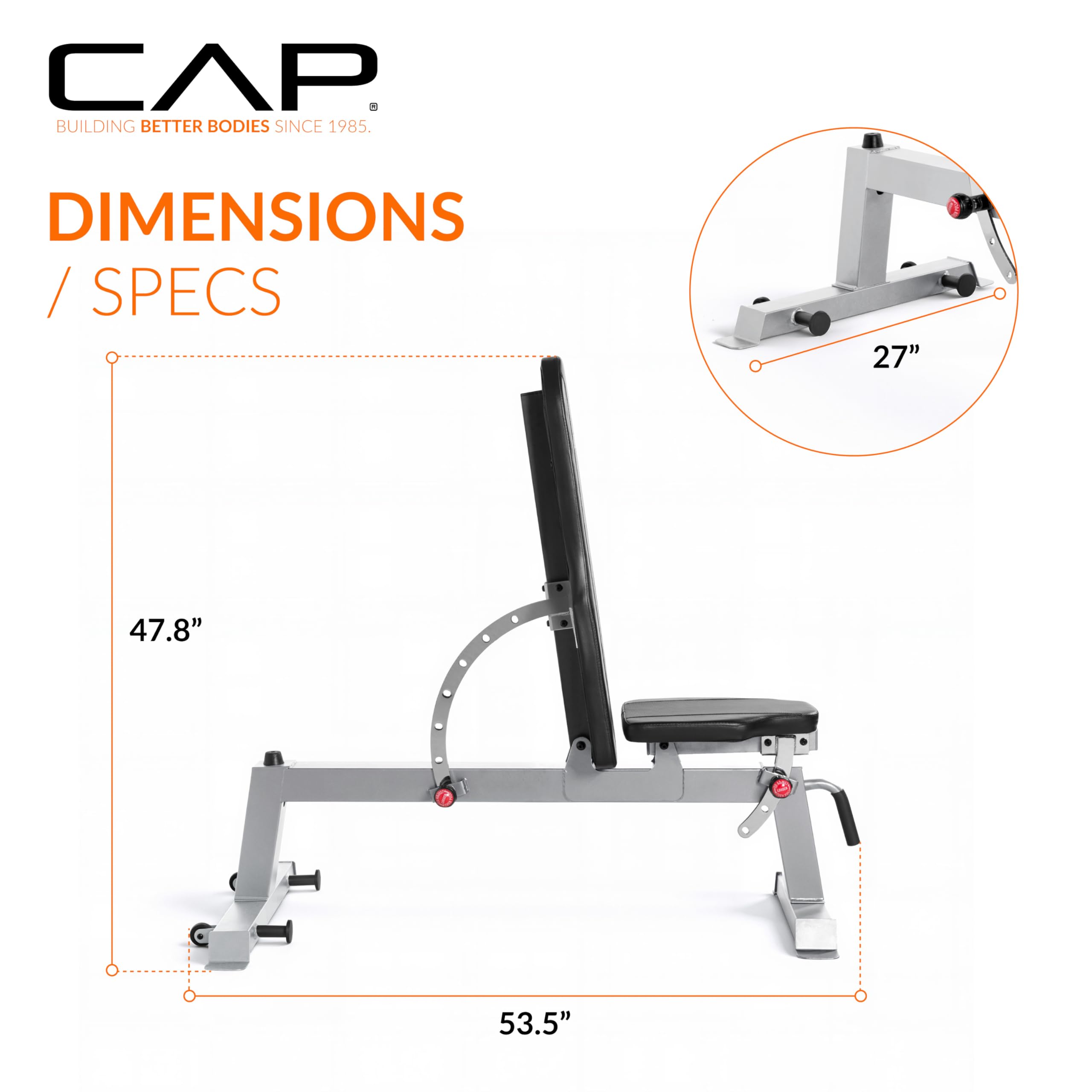 Deluxe Utility Weight Bench Color Series