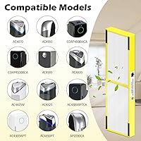 Vista 3 de Paquete de 3 filtros FLT4825 B de repuesto y LB4000 compatibles con filtro G-Guardian B purificador AC4825 AC4825E AC4300 AC4800 AC4900 AC4850, 3