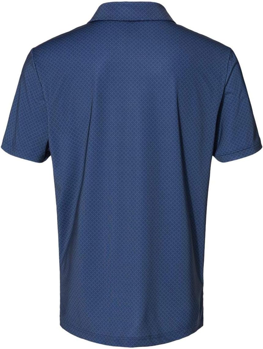 adidas - Diamond Dot Print Sport Shirt - A498-3XL - Navy Blue/White/Grey Three