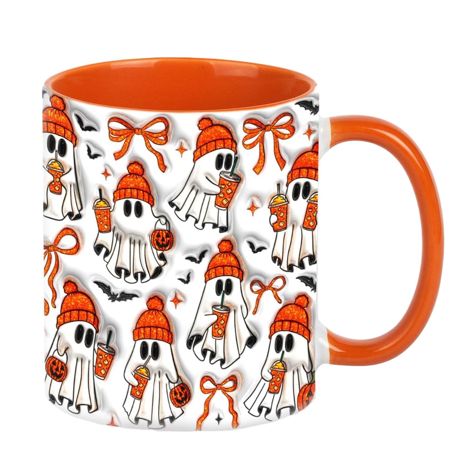 Vaso tumbler calabaza Halloween ideal para regalar y usar en el apartamento 1