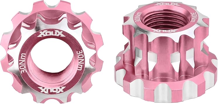 AX-B BMX Axle Nuts 10MM 2 Pack