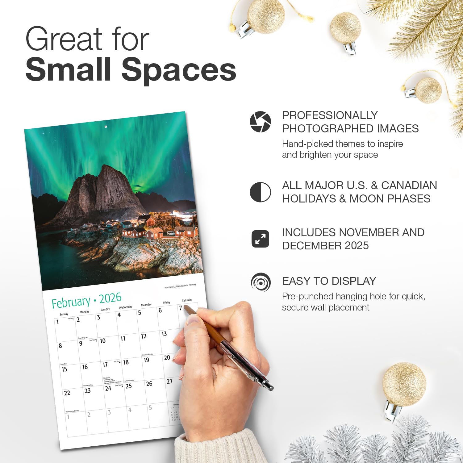 Snapklik.com : European Destinations 2026 Mini Wall Calendar 12 Month 7 ...