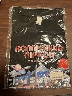 RADWIMPS こんにちは日本Tシャツ Lブラック