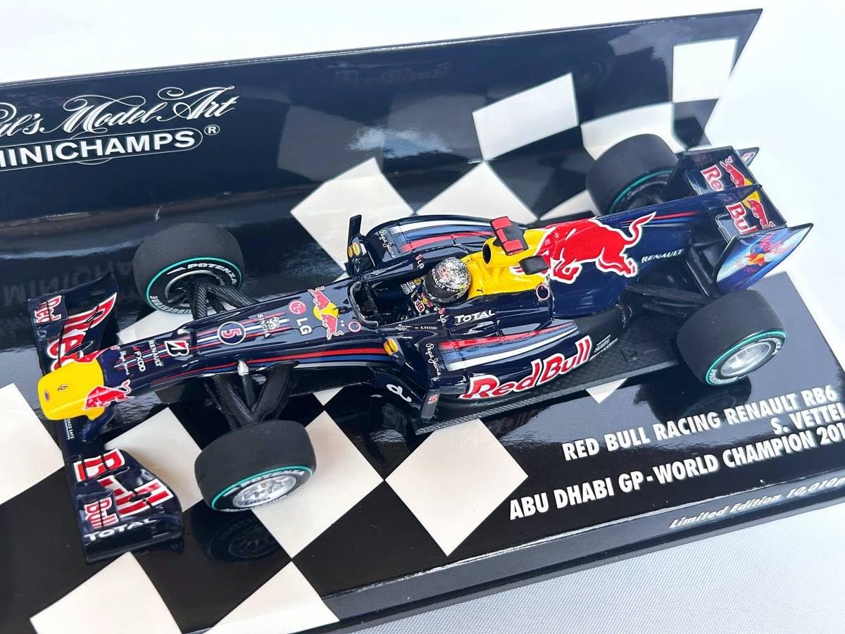 Amazon | 1/43 レッドブル レーシング ルノー RB6 S.ベッテル アブダビ