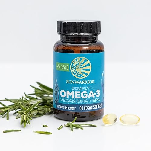 Miniatura 6 de Aceite de algas vegano Omega 3 DHA y EPA a base de plantas de aceite de algas  550 mg de omega-3 por cápsula blanda con 300 mg de DHA y 150 mg de