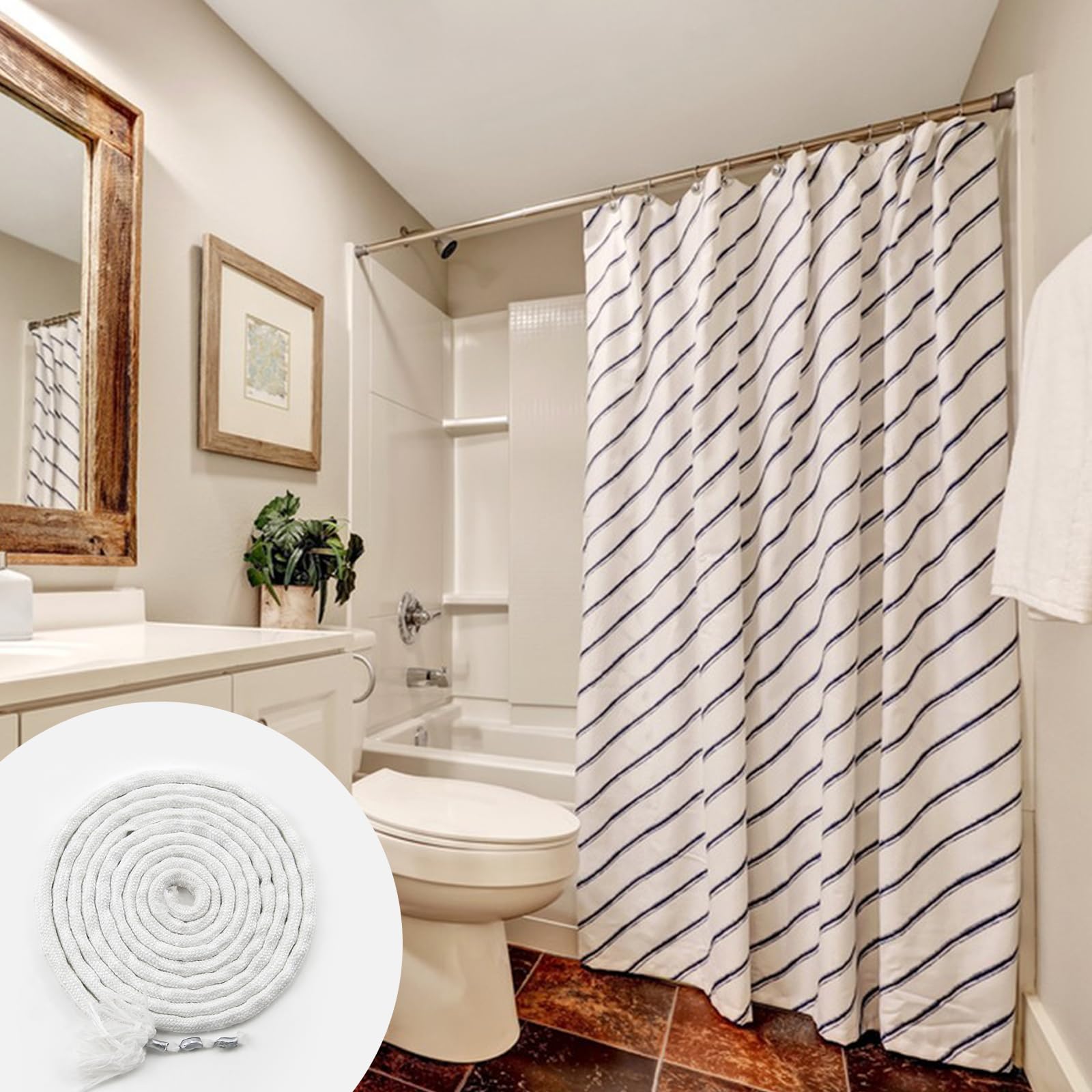 Pesi Per Tende In Piombo - 18 Pezzi Da 25g, Per Orli Tende E Tovaglie - Foto 11