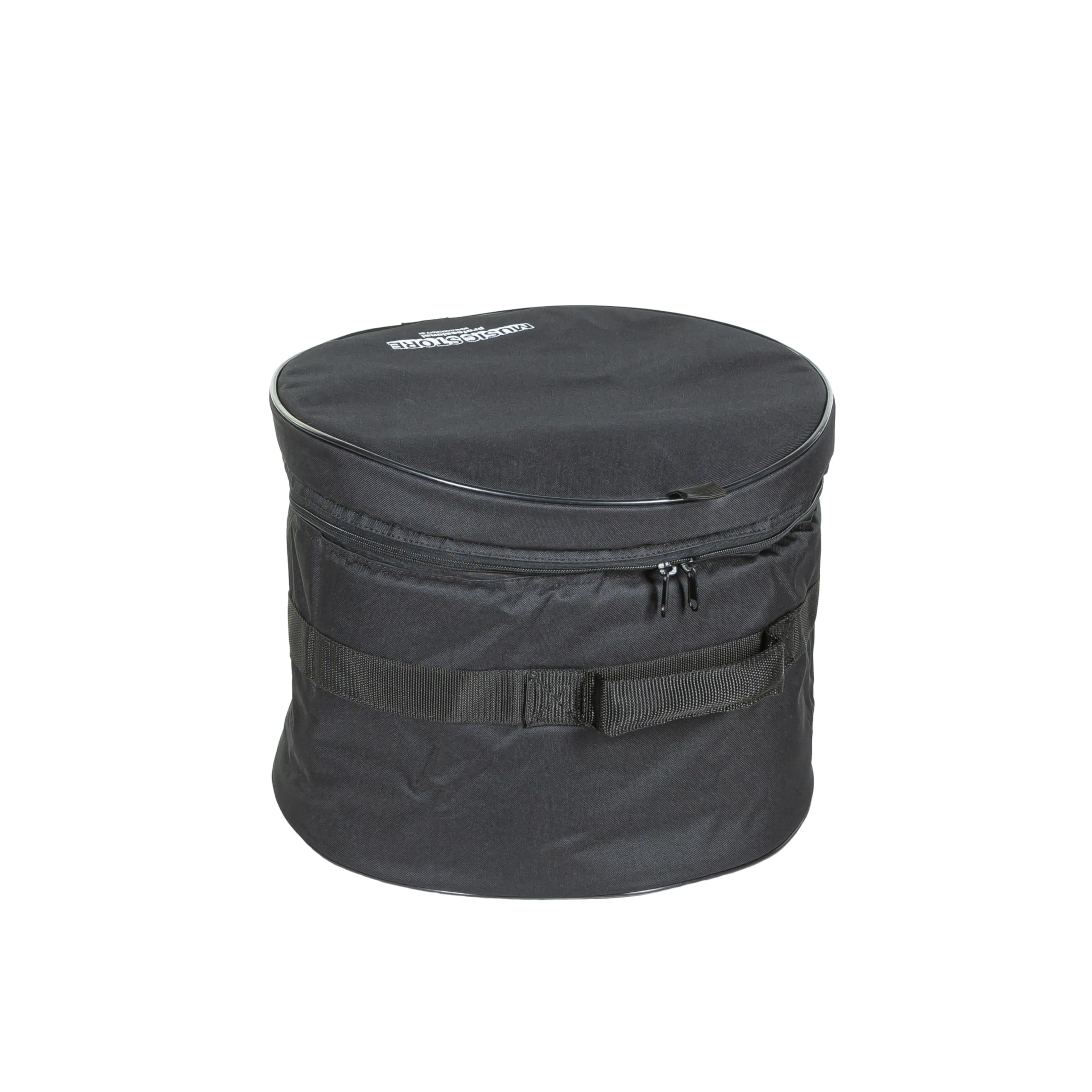 MUSIC STORE Pro II Studio Drum Taschen Set, 20", 10", 12", 14", 14"x6,5", Nylon, Gepolstert, Reißfest, Wasserabweisend, Schwarz
