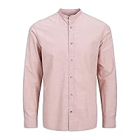 JACK & JONES Jjesummer-Maglietta a Maniche Corte Camicia Lunghe