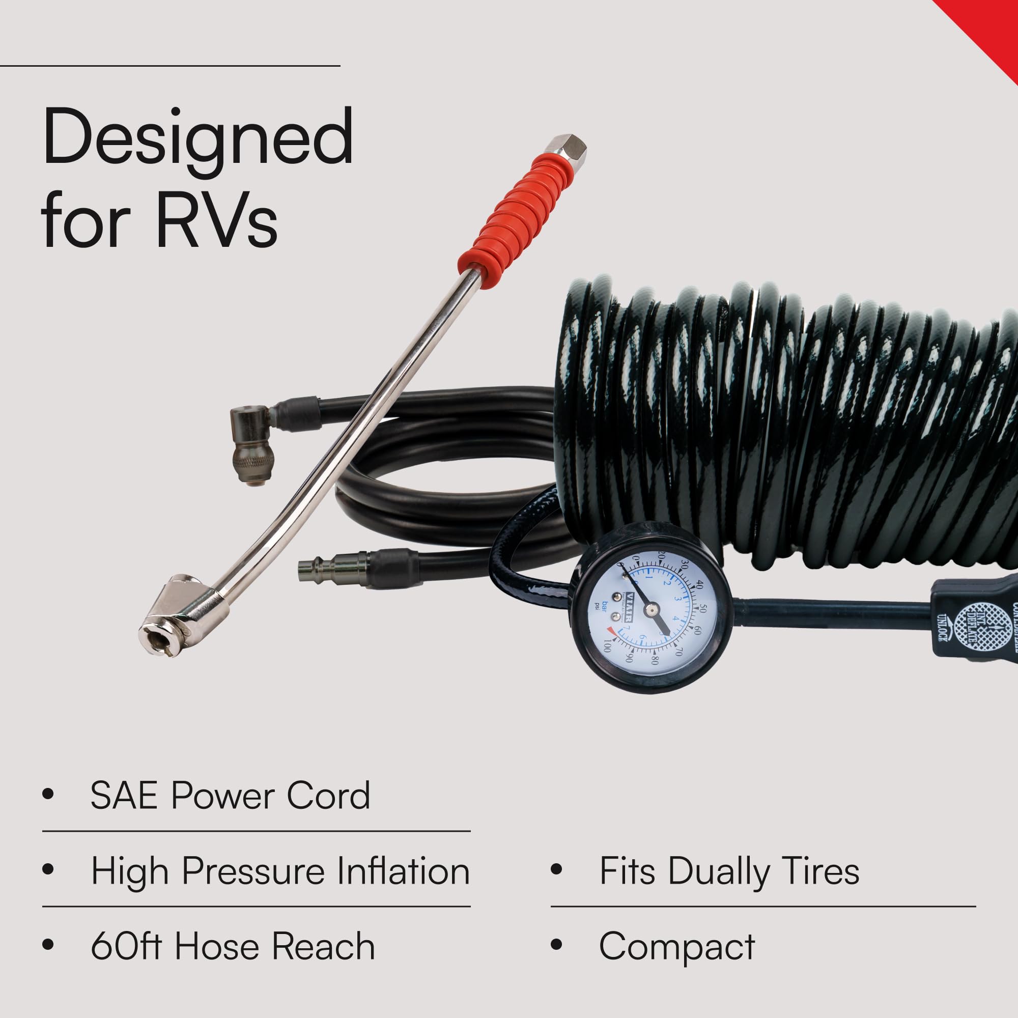 VIAIR RV Air Compressor - 150 PSI Portable -3 VIAIR RV Air Compressor - 150 PSI Portable -3