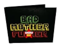 BMF Embroidered Genuine Leather Wallet Rasta Version Authentic