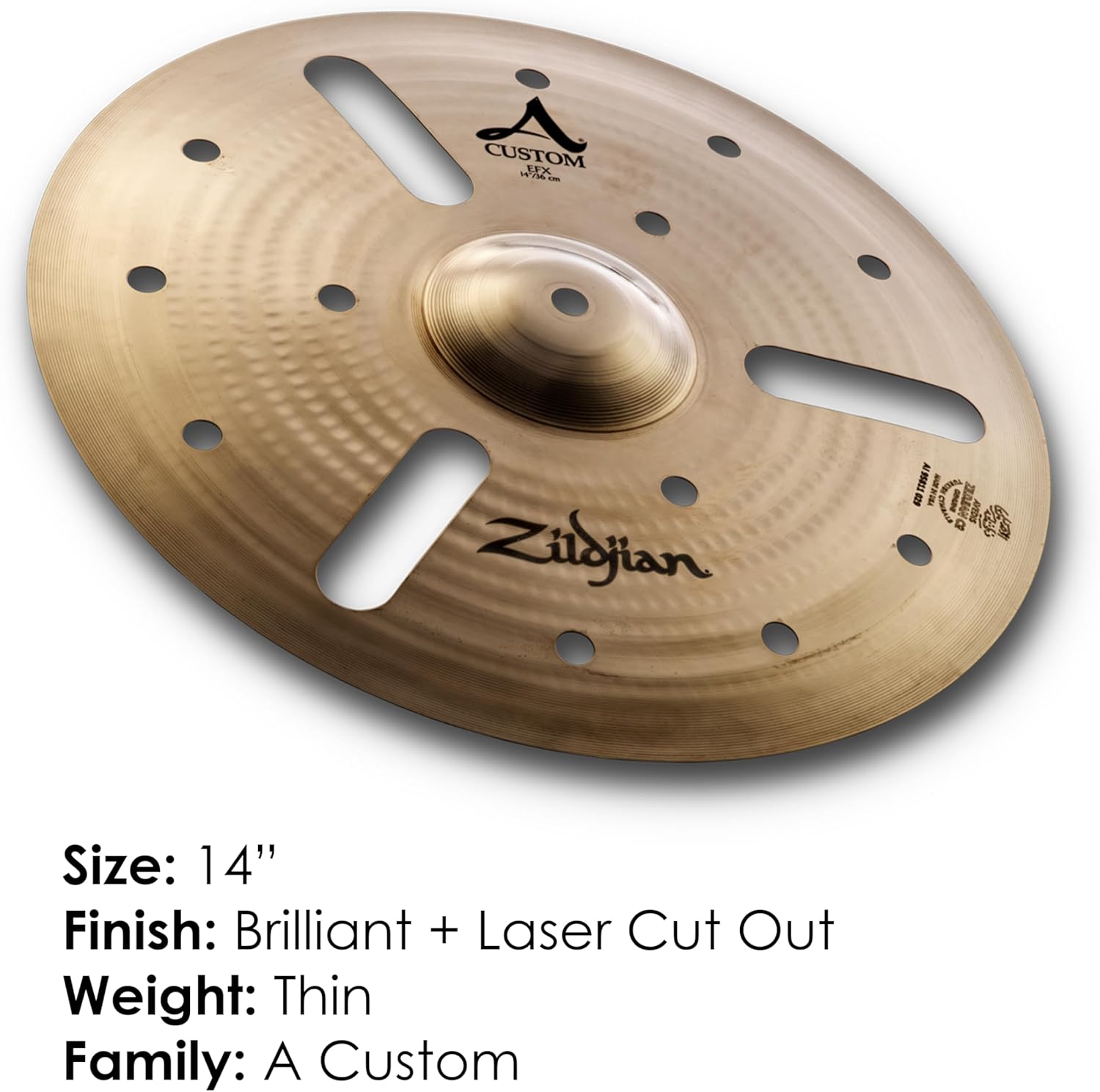 Zildjian A Custom EFX Crash - 14 Inches
