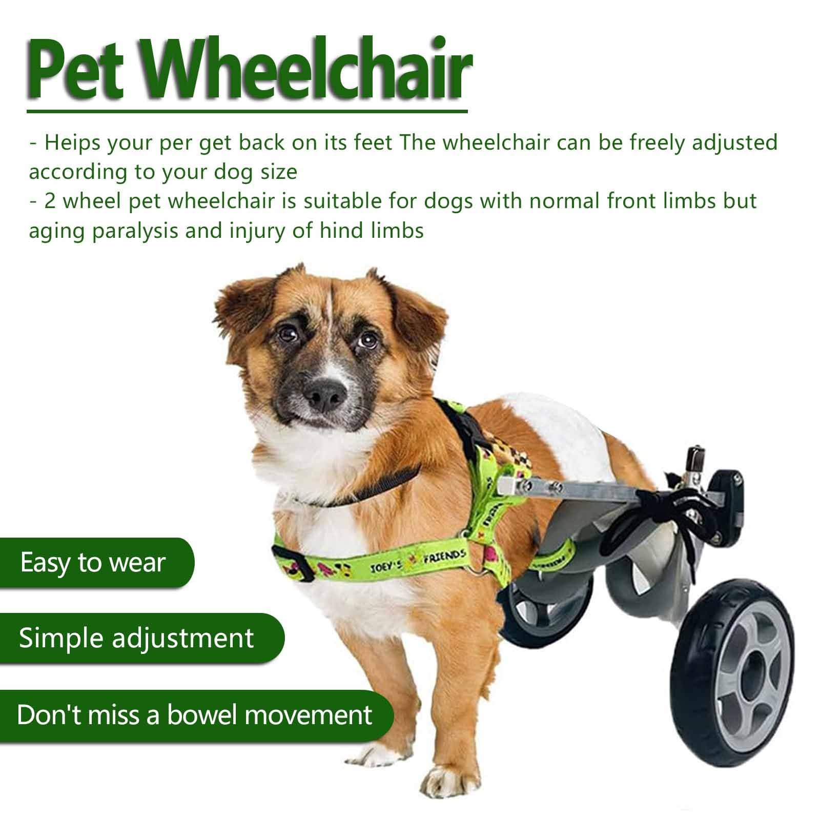 Amazon.co.jp: 調節可能なアルミ製犬用車いす - 障害のあるペットの