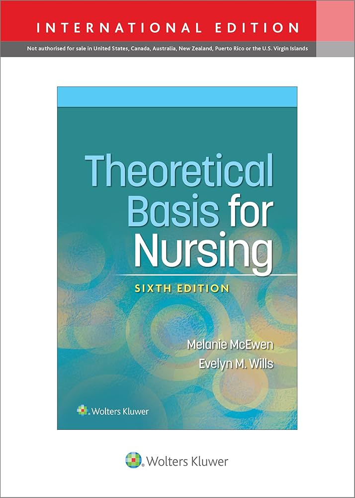 Theoretical Basis for Nursing, 6th American Edition (McEwen, 2023) test bank cover - ISBN 9781975175689