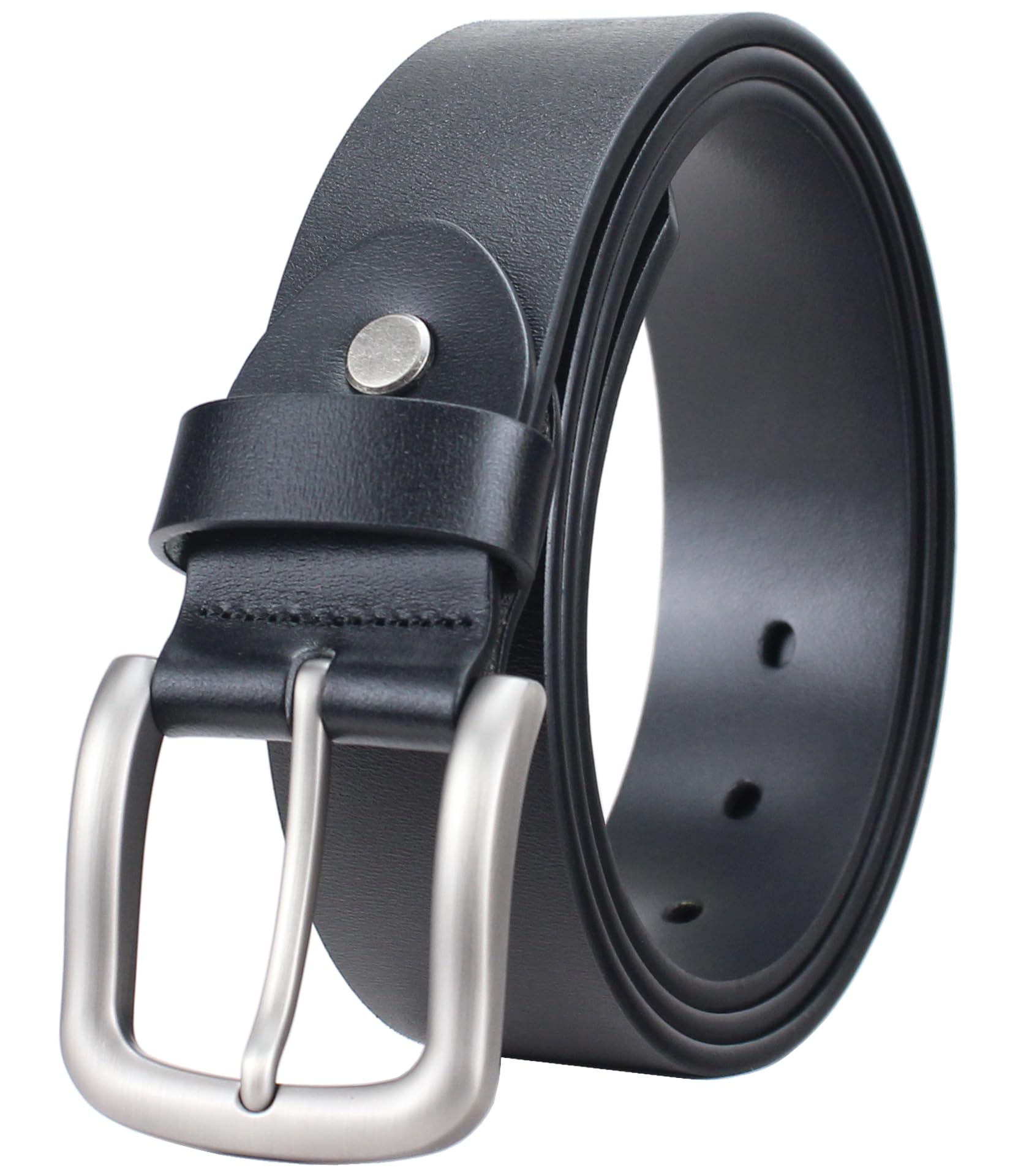 Casual Genuine Leather Dress Belt - Mens Belt for Jeans