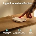 Sense-U Smart Sock Shoe 2 (Long Range) Baby Monitor with Access from Anywhere: Track Heart Rate, Sleep Patterns with Transmissive PPG Foot Sensor