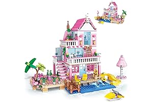 Pink Seaside Beach Villa: Imaginary Playground for Creative Girls