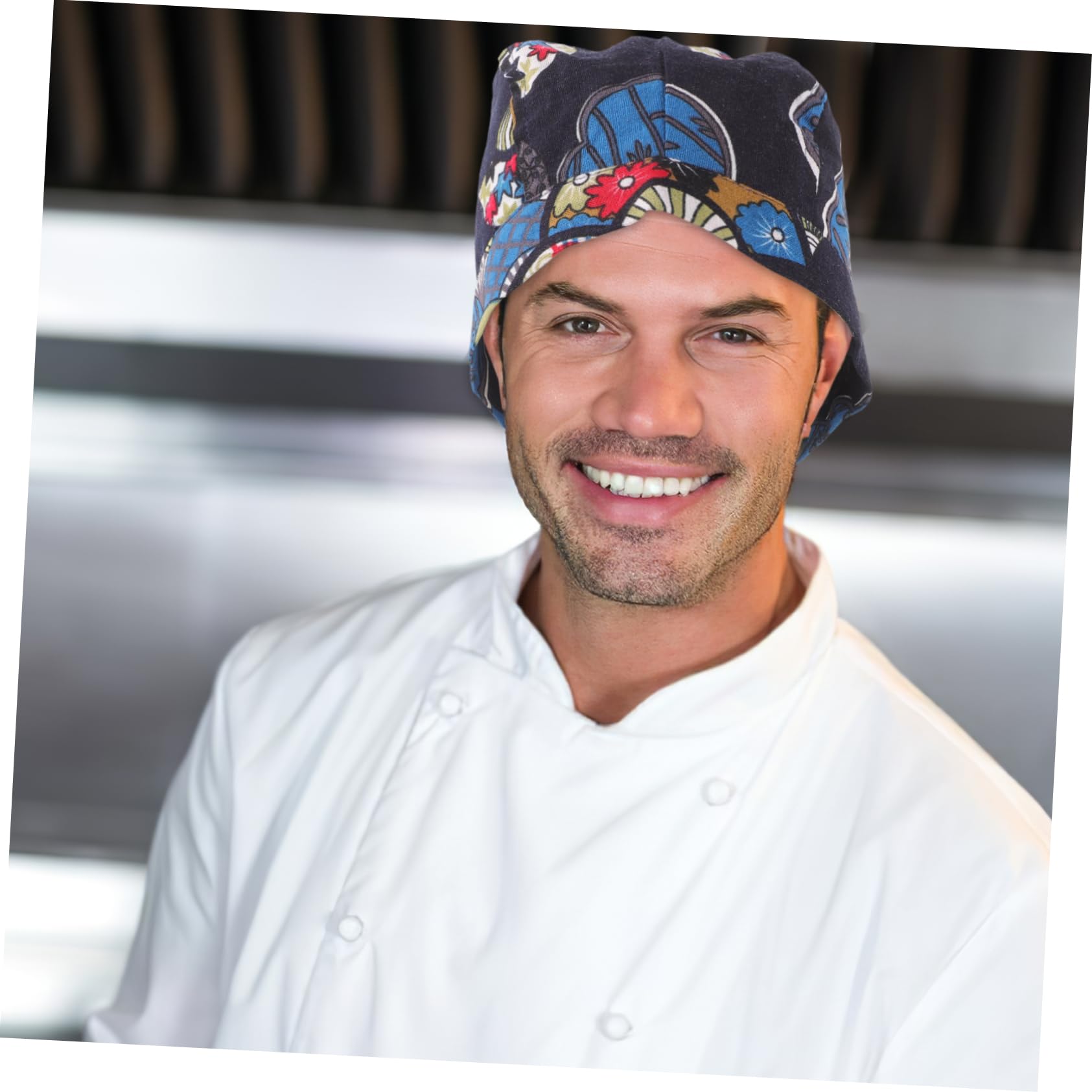 CALLARON Sombreros Azules para Hombres Gorro De Chef para Servicio Gorro De Cocinero Decorativo Cocinar Sombrero De Servicio para Mujer Gorra De Cocinero Señoras Sombreros Tapa Paño