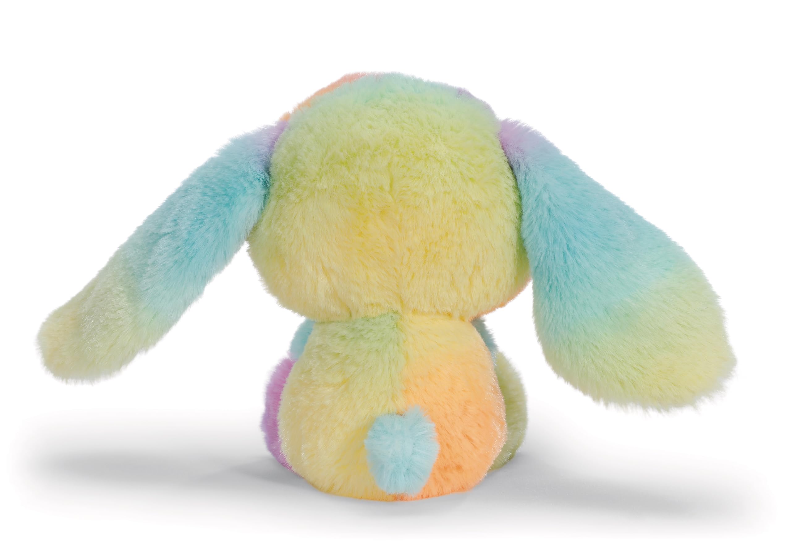 Glubschis, Hoppibow 62497 - Morbido coniglio di peluche, da coccolare e con cui giocare, per bambini e adulti, fantastica idea regalo, 15 cm, multicolore - 4