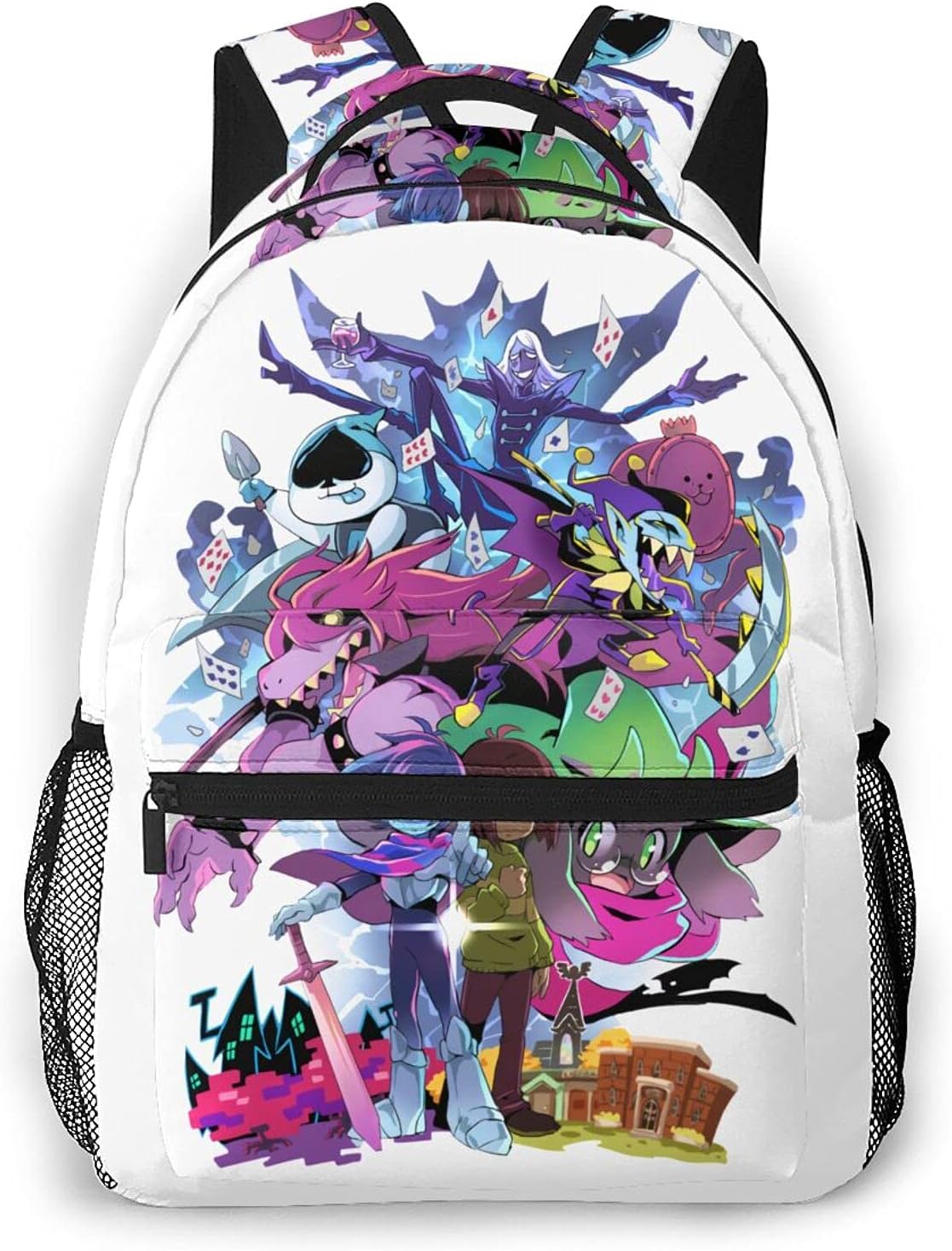 Deltarune Backpack Unisex Lightweight Casual Backpack Fashion Daypacks For School Travel Daily
