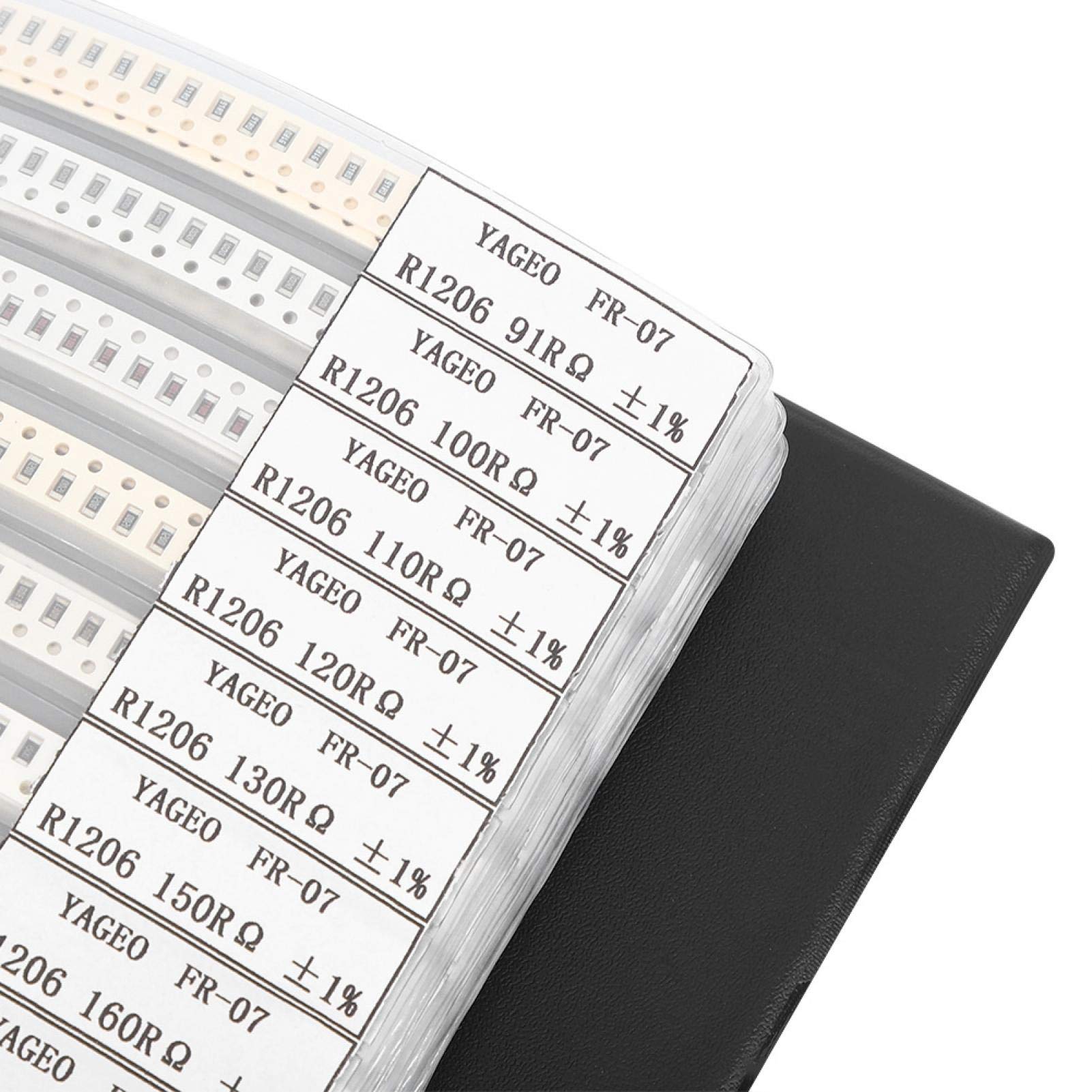 1206 Serie 170 Tipi Componente Resistori Libretto Campione Accessori elettronici Nero
