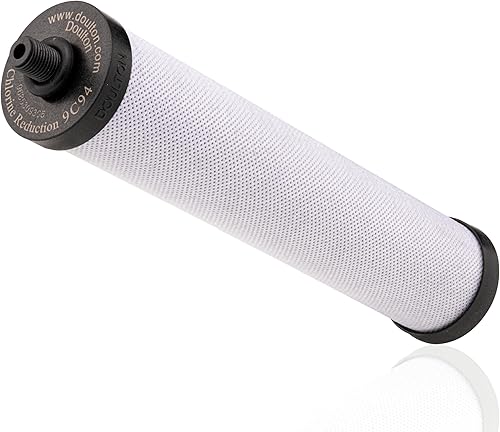 Doulton W9125010 Cartucho de reducción de cal de 10" Cartucho de filtro de agua potable de reducción de escala Rosca BSP Para carcasas de doble