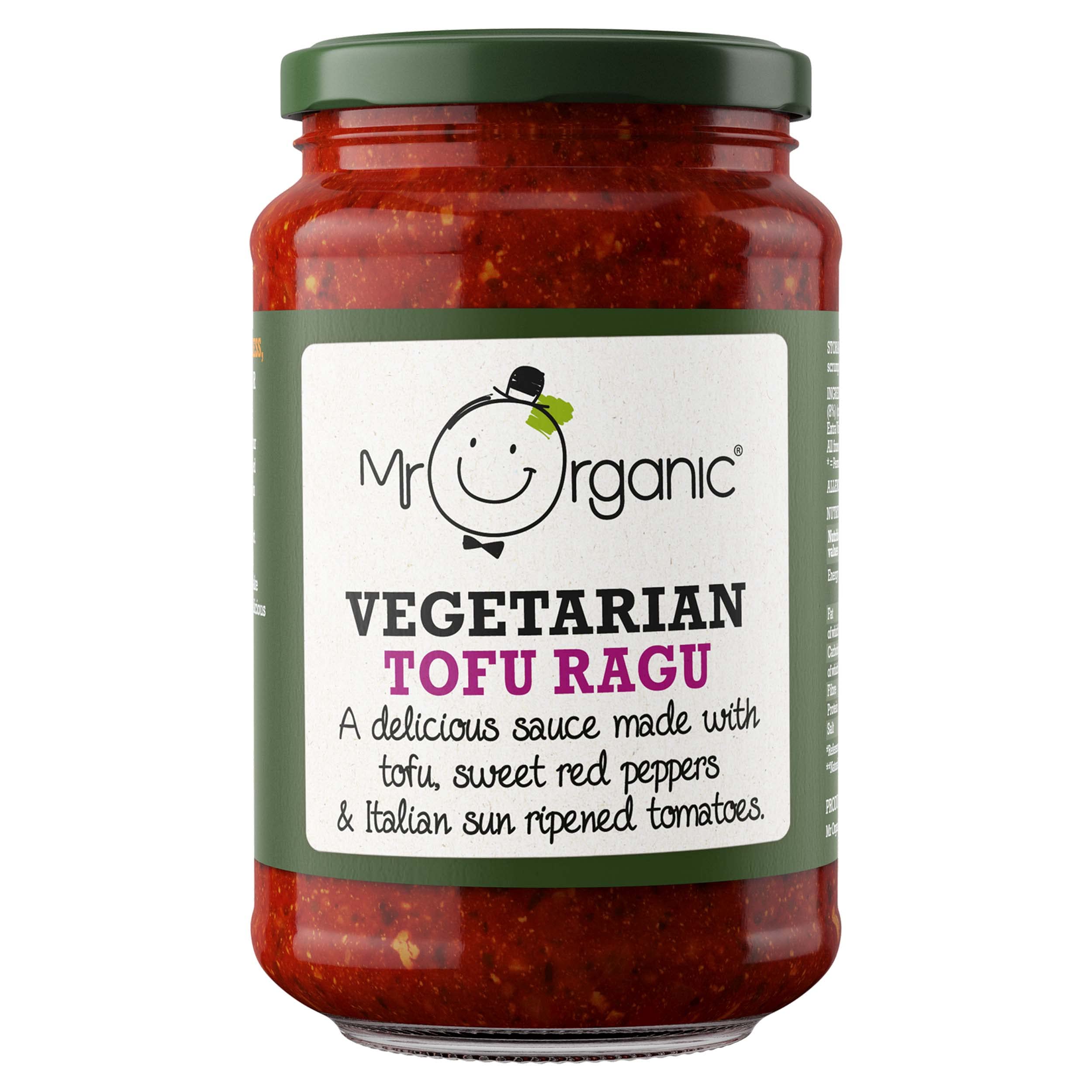 Mr Organic Vegetarian Tofu Ragu - 350G